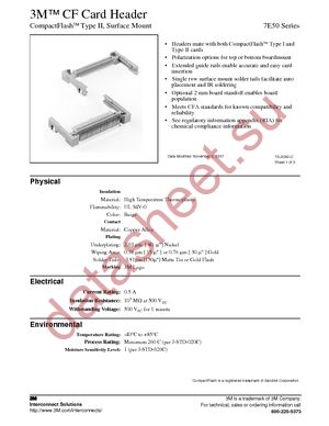 N7E50-Q516RA-50 datasheet  